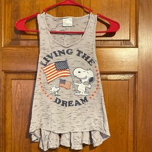 Peanuts Snoopy & Woodstock Tank Top